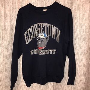 Georgetown University sweatshirt